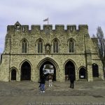 Bargate Southampton. A medieval city wall gate